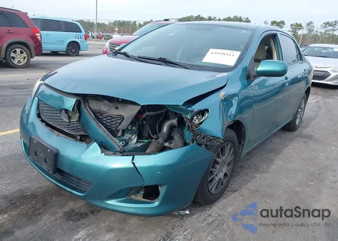 2010 Toyota Corolla Le из США, поврежденный, VIN 2T1BU4EE0AC389335